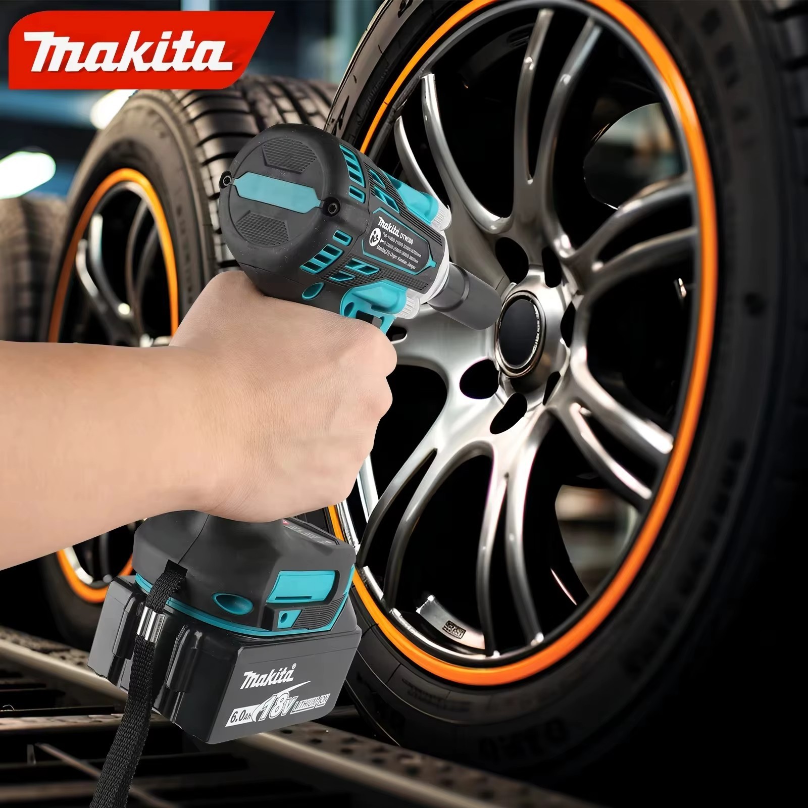1/2" Brushless Impact Wrench For Makita 18V | DTW300 Type Bare Tool - Image 5