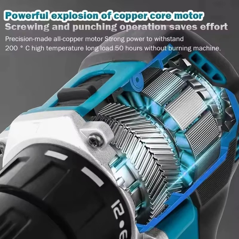 18V Brushless Cordless Drill Driver For Makita | DDF487 Type Bare Unit - Image 4