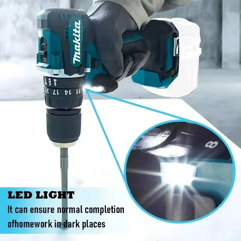 18V Brushless Cordless Drill Driver For Makita | DDF487 Type Bare Unit - Image 7