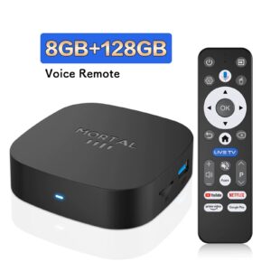 Android TV Box 8K Media Streamer RK3518 8GB RAM 128GB Dual WiFi