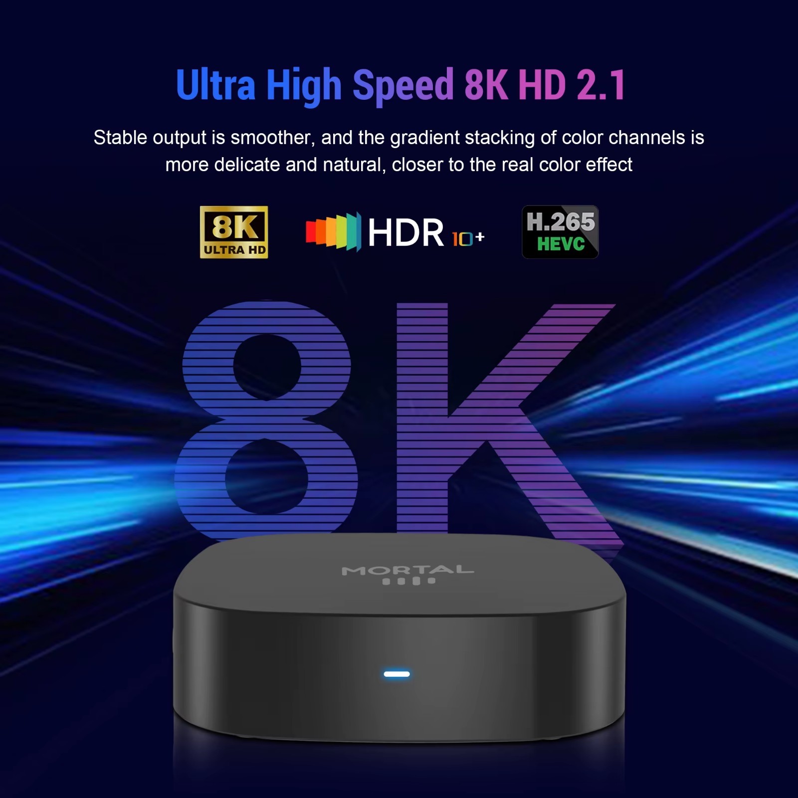 Android TV Box 8K Media Streamer RK3518 8GB RAM 128GB Dual WiFi - Image 3
