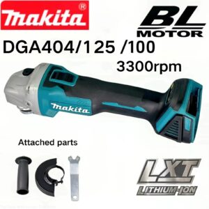 DGA404 Style Brushless Cordless Angle Grinder 125mm For Makita 18V LXT Bare Tool