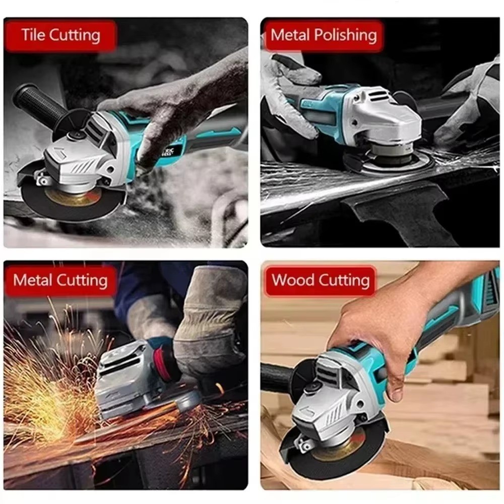 DGA404 Style Brushless Cordless Angle Grinder 125mm For Makita 18V LXT Bare Tool - Image 5