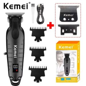 Kemei KM-2293 Hair Clipper Professional Electric Rechargeable Barber Trimmer