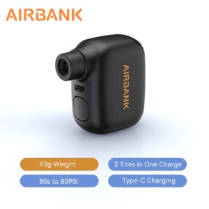 Portable Bicycle Pump Rechargeable Electric Air Inflator for Bike